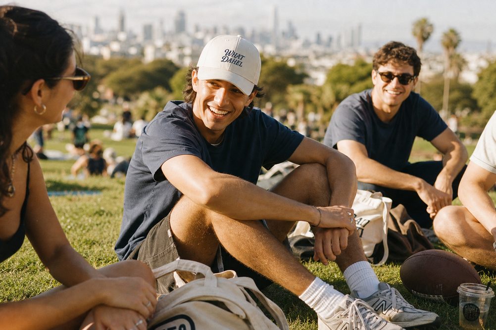 Friends at Dolores Park