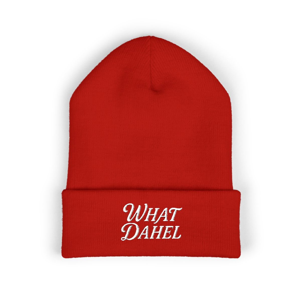 Beanie, red