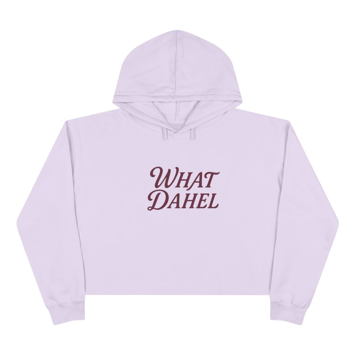 Crop Hoodie, lilac