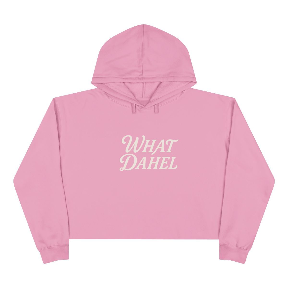 Crop Hoodie, mauve
