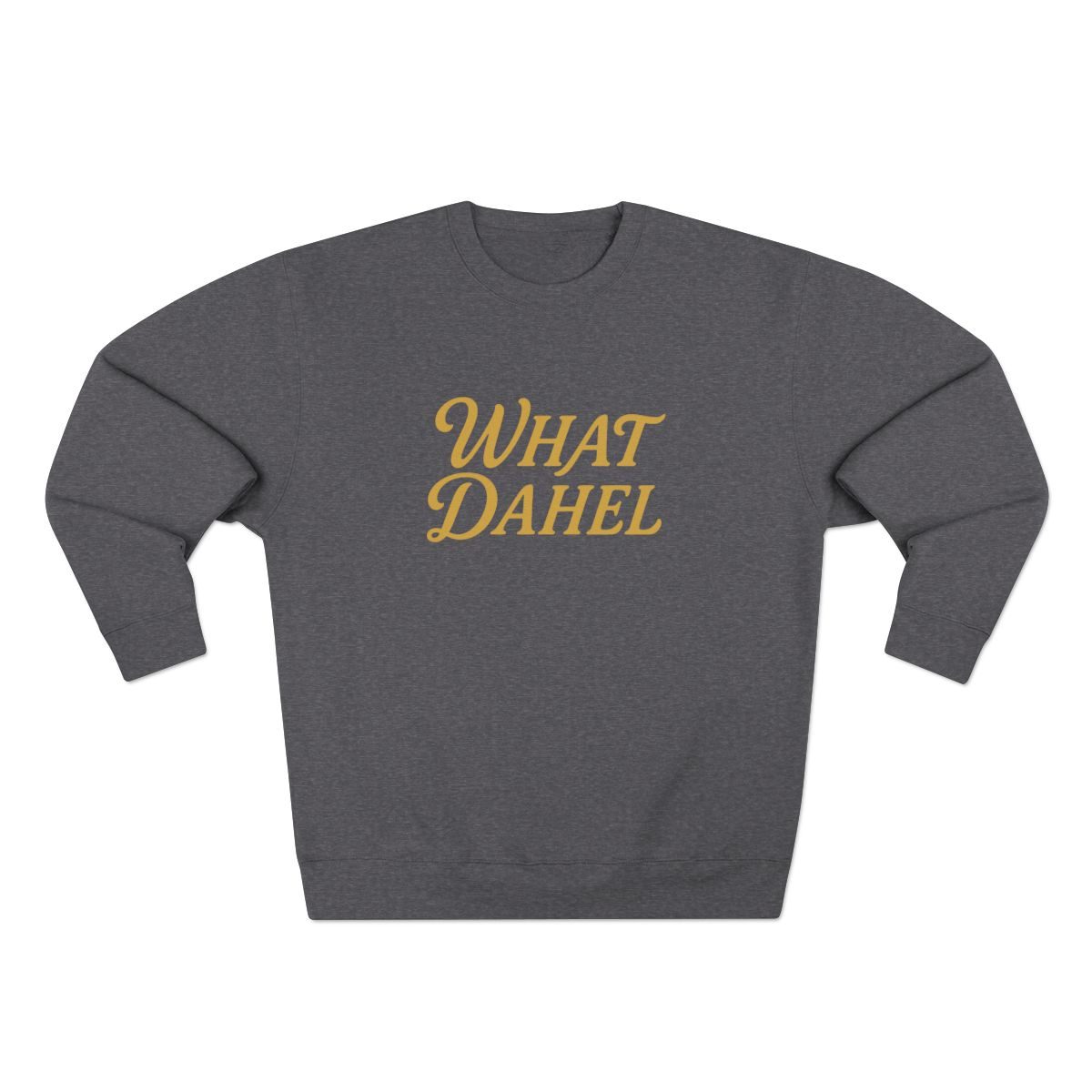 Essential Crew, charcoal heather